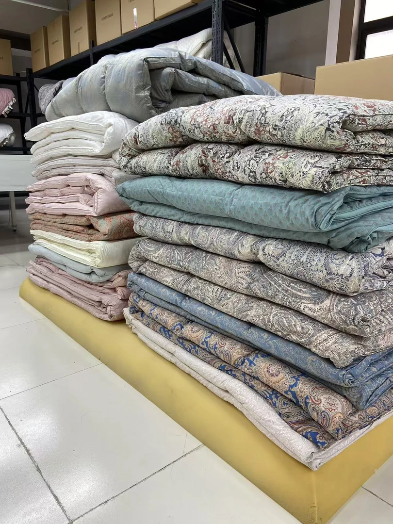 粉色提花冬被 孤品冬被