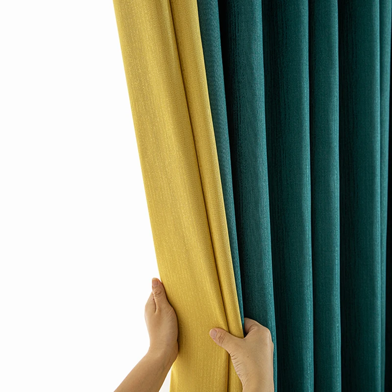 【不含杆】窗帘家用2025新款卧室可免打孔安装遮阳飘窗厂家直销