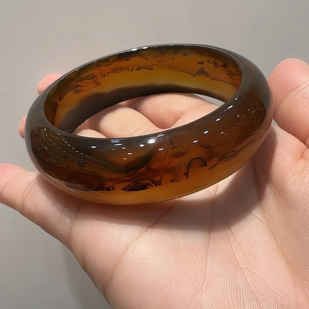 玛瑙/玉髓手镯未镶嵌✌️***