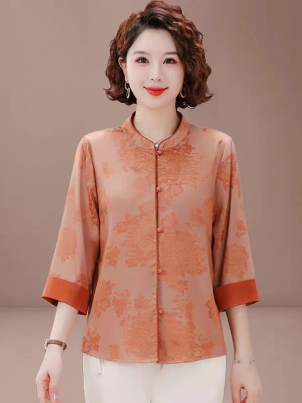 夏季中老年妈妈装