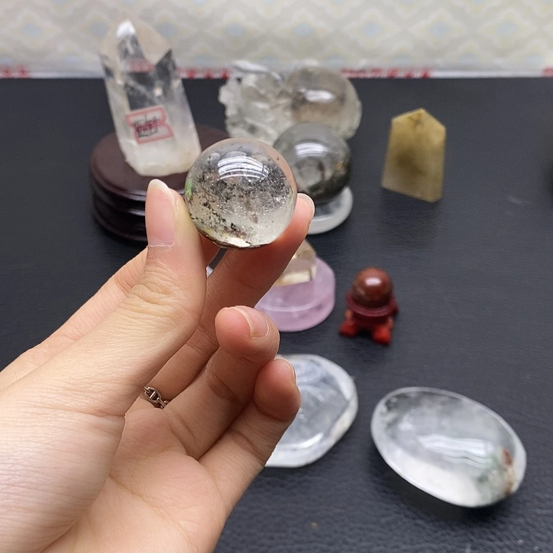 未镶嵌水晶珠宝半成品329水晶石