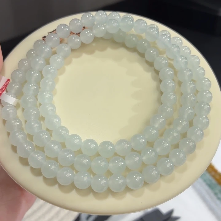 翡翠未镶嵌手链冰胶晴水卡7
