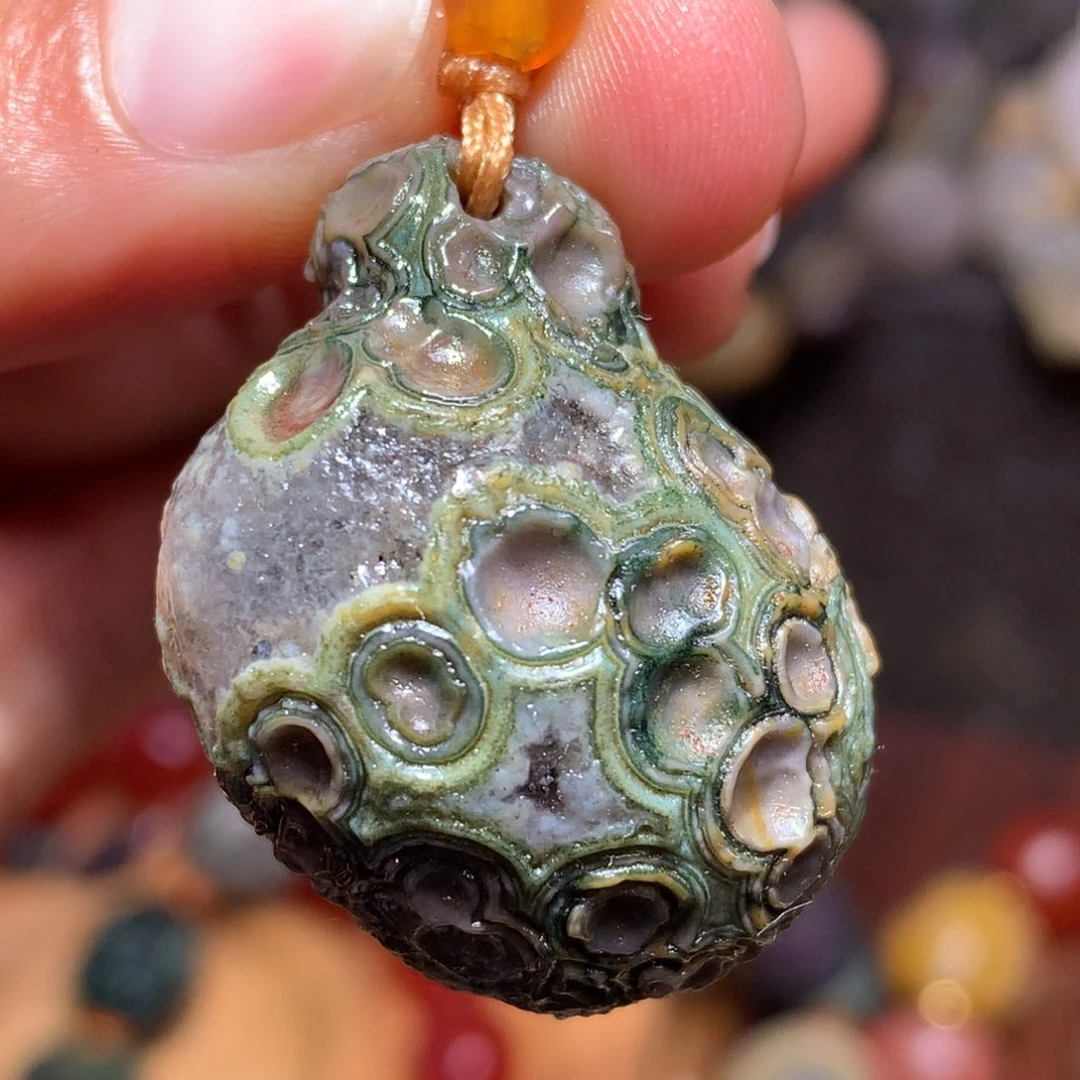 未镶嵌玛瑙/玉髓珠宝半成品