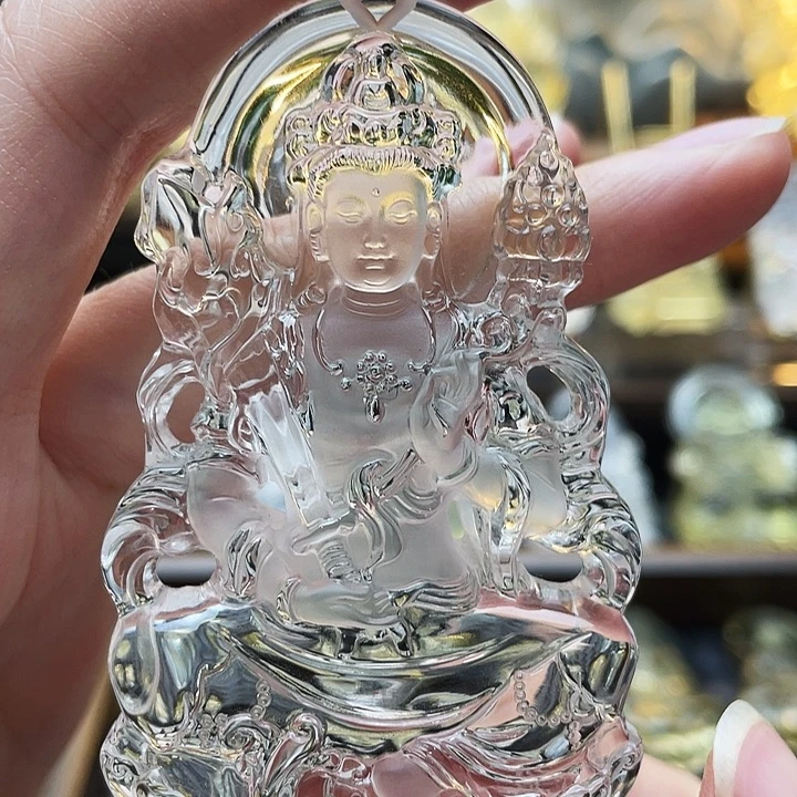 吊坠(赠链)水晶未镶嵌虚空藏菩萨
