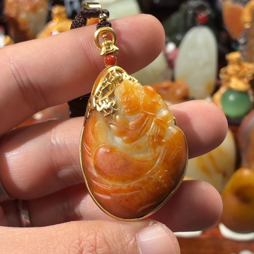 和田玉（子料）未镶嵌挂件27.2g