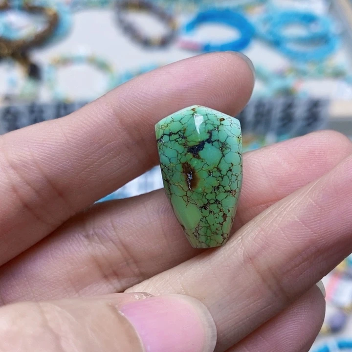 绿松石未镶嵌挂件54