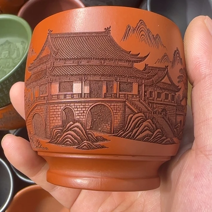 茶杯紫砂全手工制作工艺