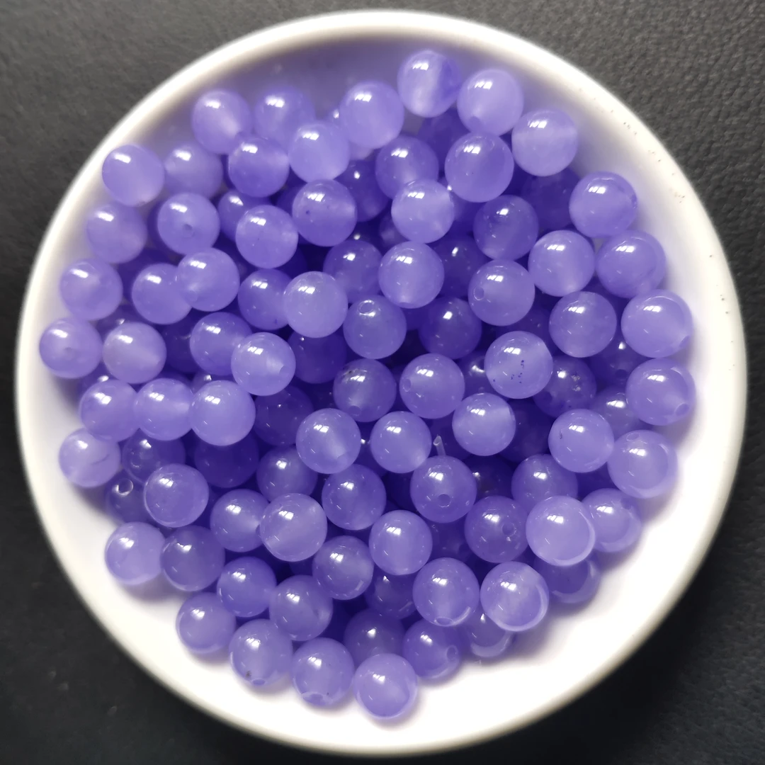 【散珠批发】W3269浓烟紫6MM*30颗