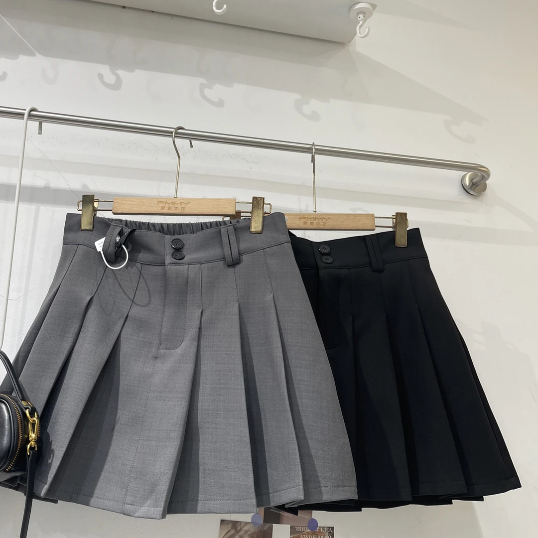 新款大码百褶裙3-6#1087