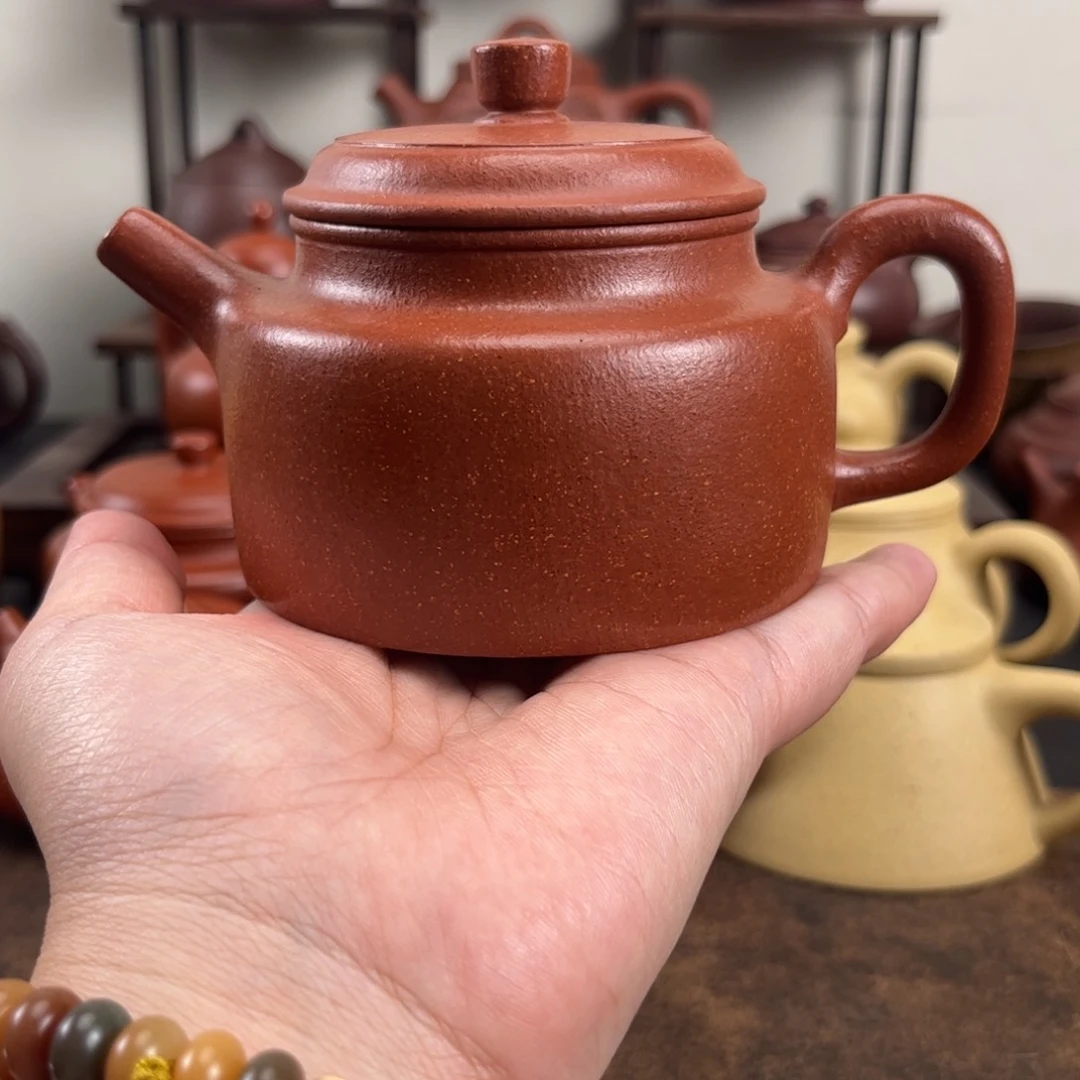 茶壶紫砂全手德钟200毫升