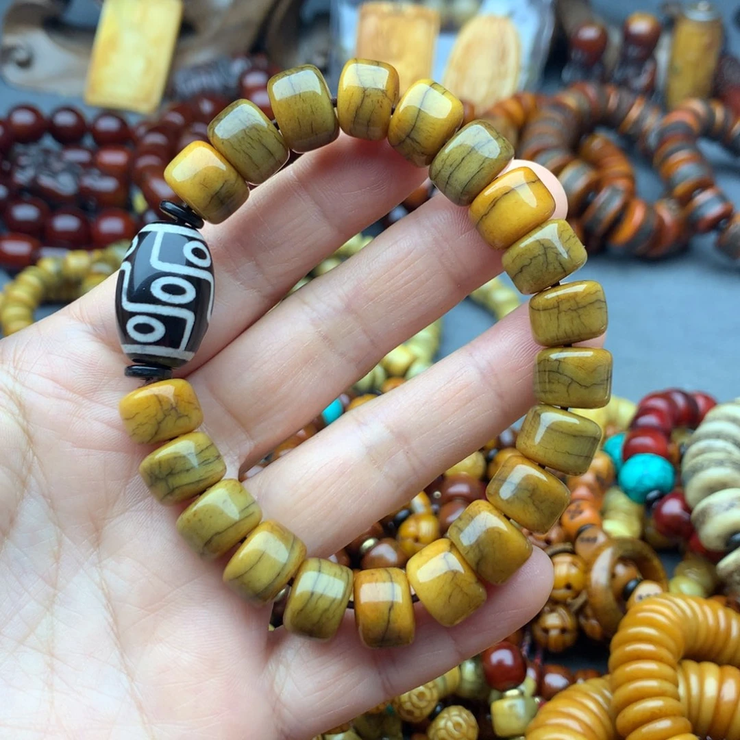 牛骨手串/手链牦牛骨手串