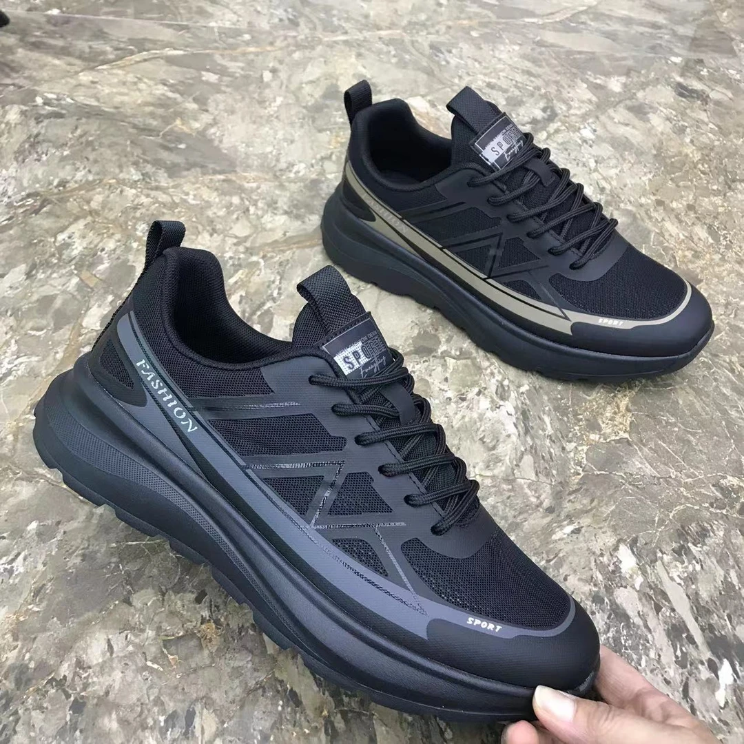 稳5065春夏季新款超轻软底透气网面时尚简约男士休闲鞋