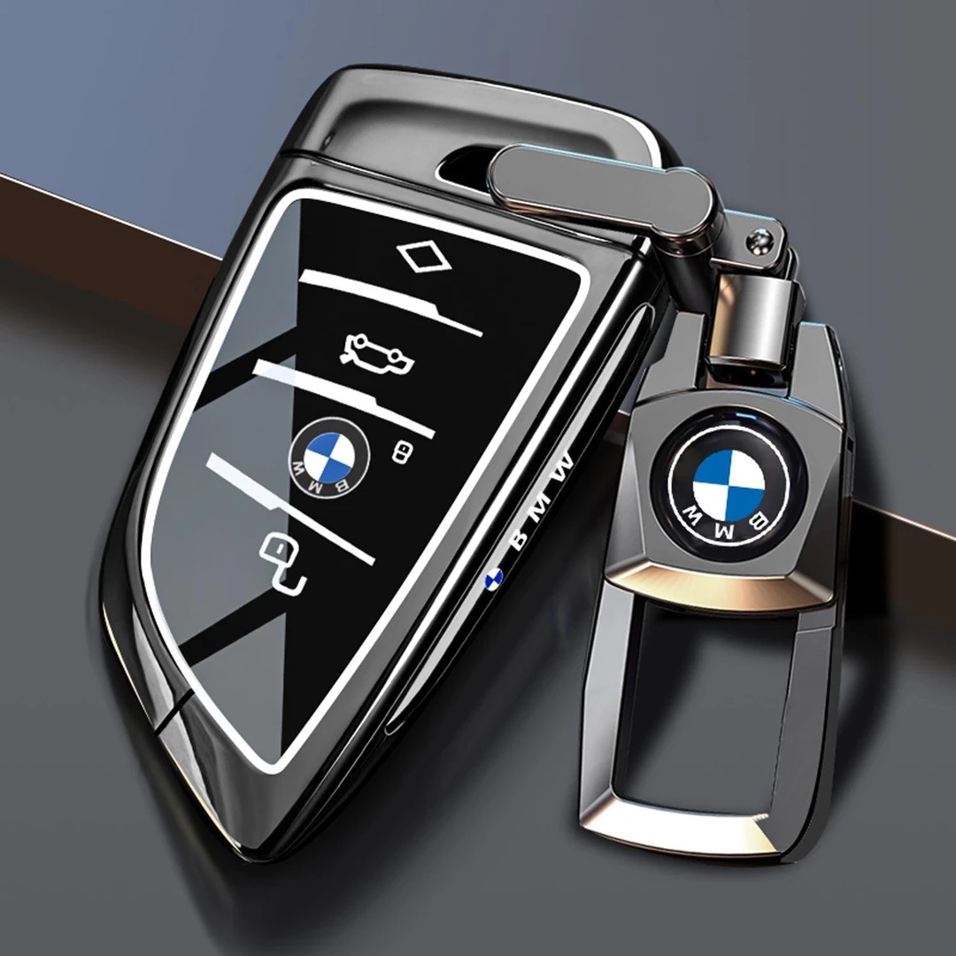 适用2025款宝马三系钥匙套325Li车5系530刀锋金属扣X1x3x5X6X7壳