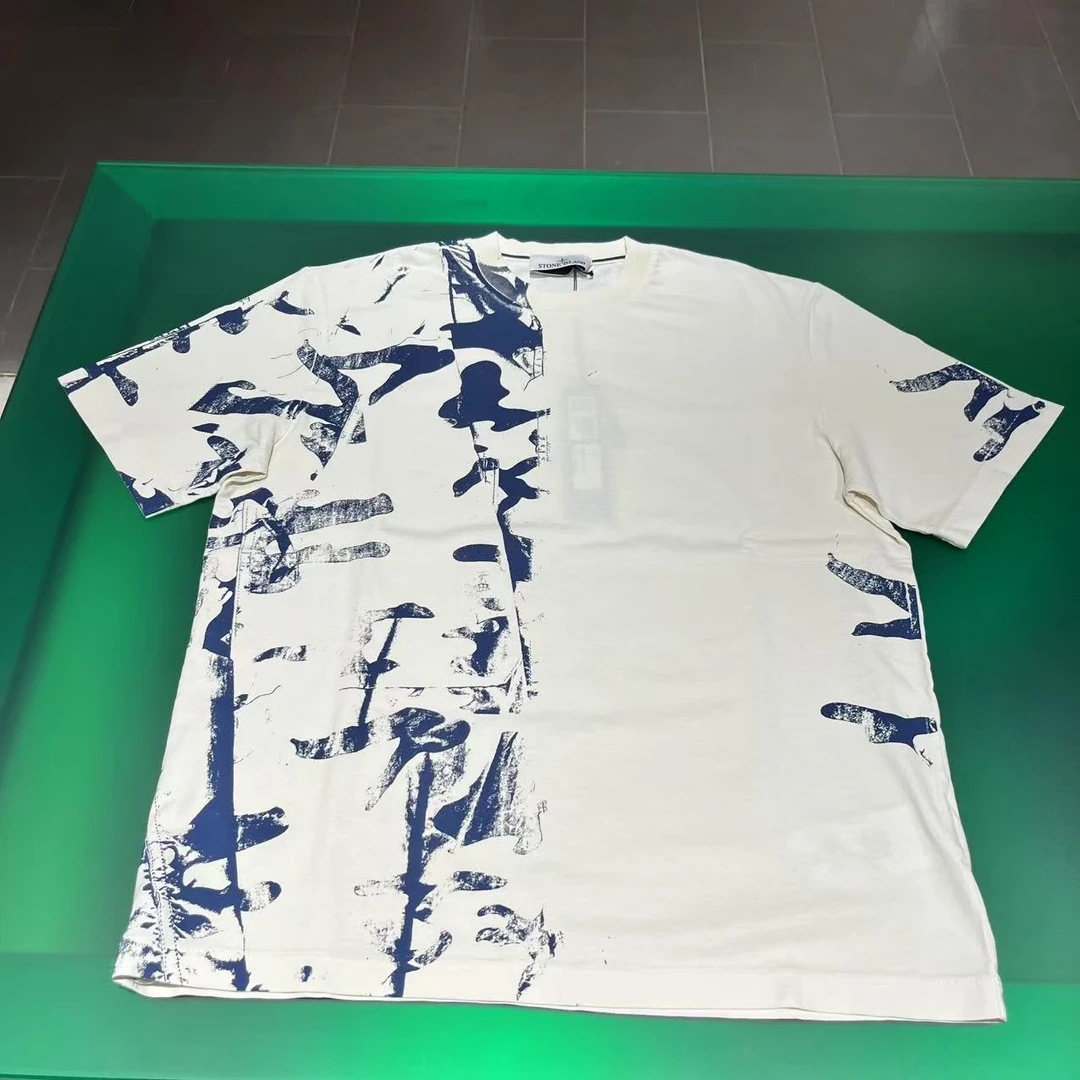 未使用 STONE ISLAND 石头岛/GG/男士短袖T恤 折扣款