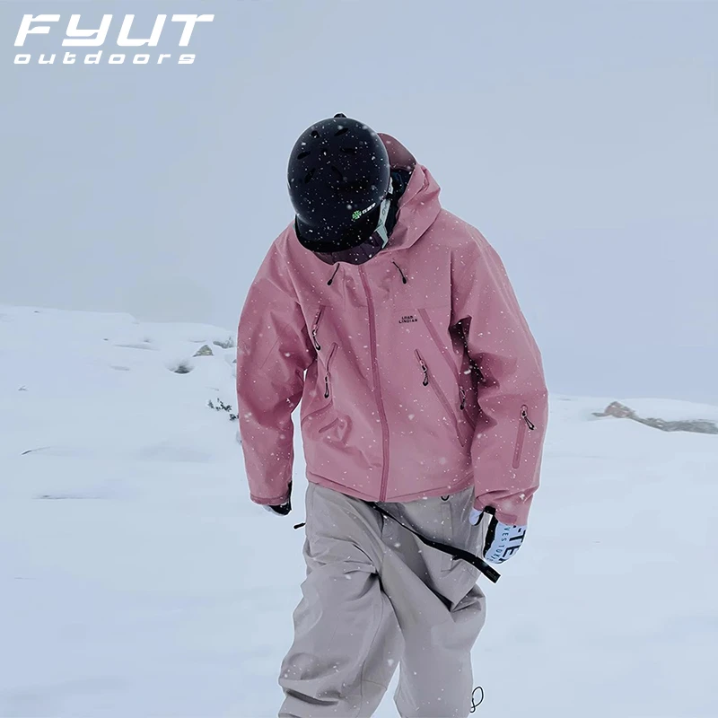 FYUT户外冲锋衣防风防水保暖外套2025秋冬新款男女旅行徒步登山服