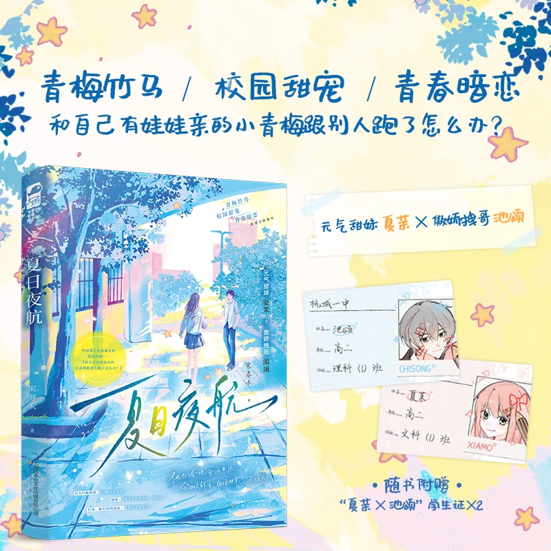 【大鱼文学】夏日夜航 宋春禾著 校园甜宠暗恋微群像