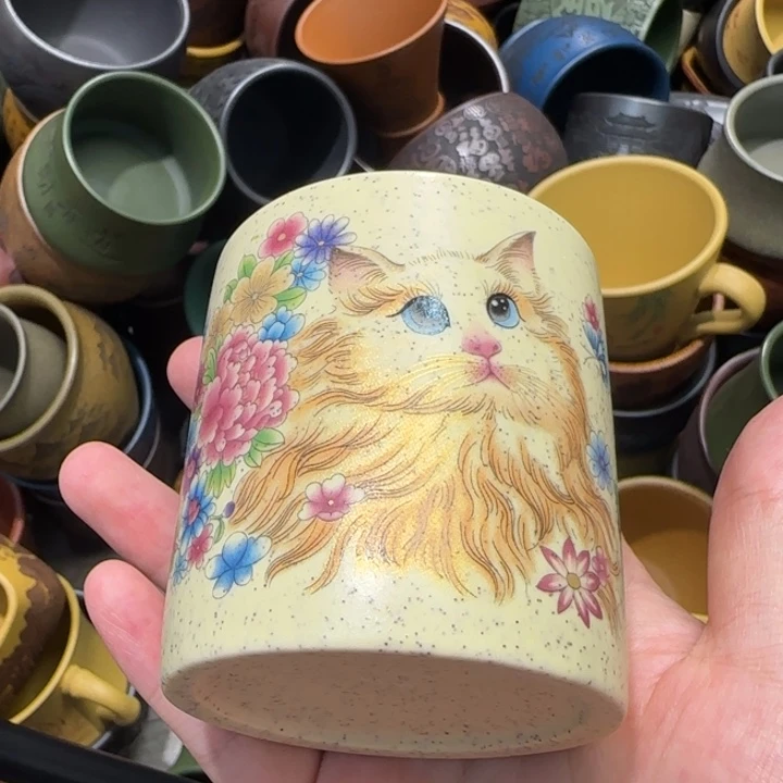 茶杯紫砂全手工紫砂