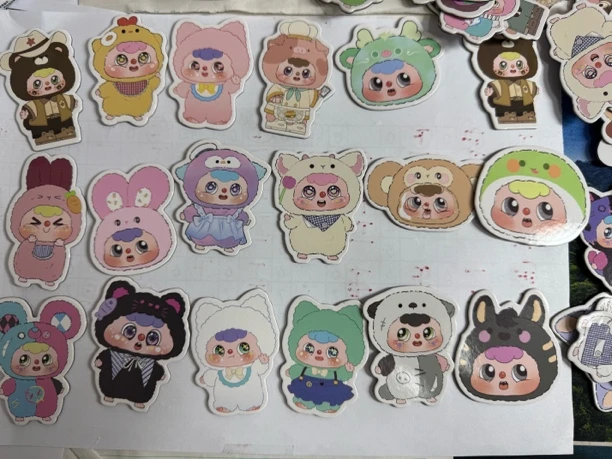 随机冰箱贴一个，介意勿拍