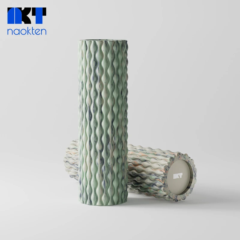 naokten泡沫轴滚轴瑜伽用品肌肉放松滚轮轴瘦腿按摩轴瑜伽柱