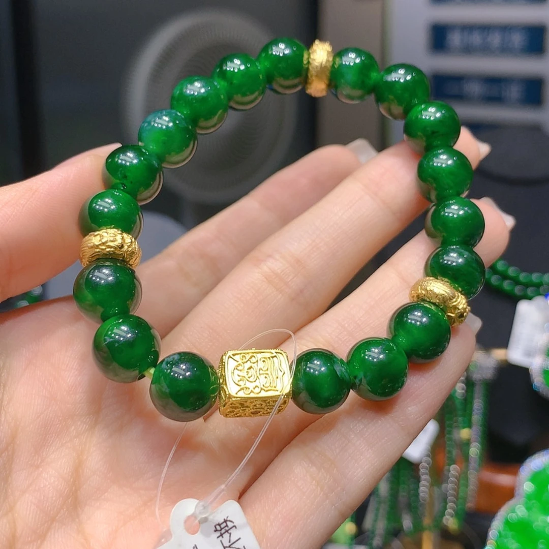 【闪购商品】未镶嵌手串翡翠6柒姐