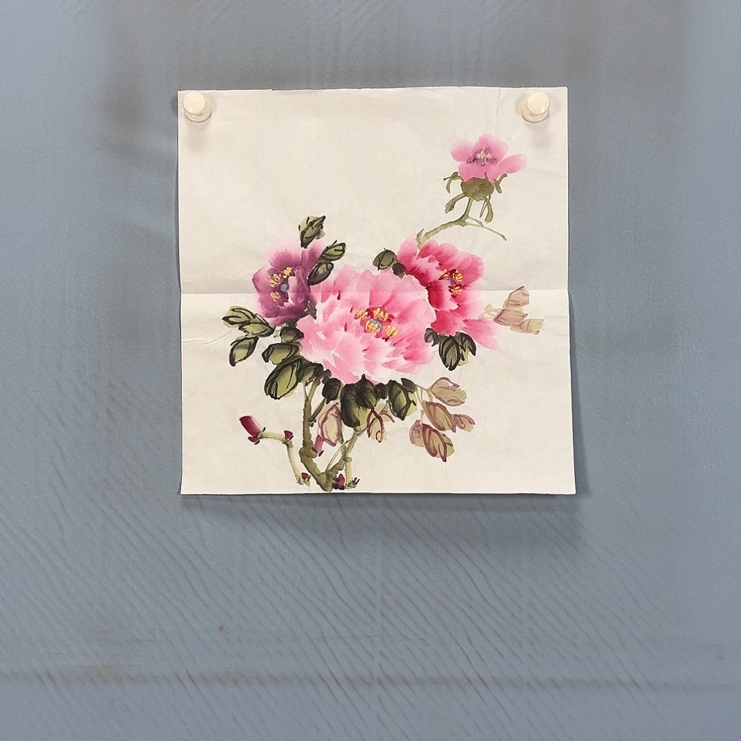 国画762 牡丹一如您的脸颊