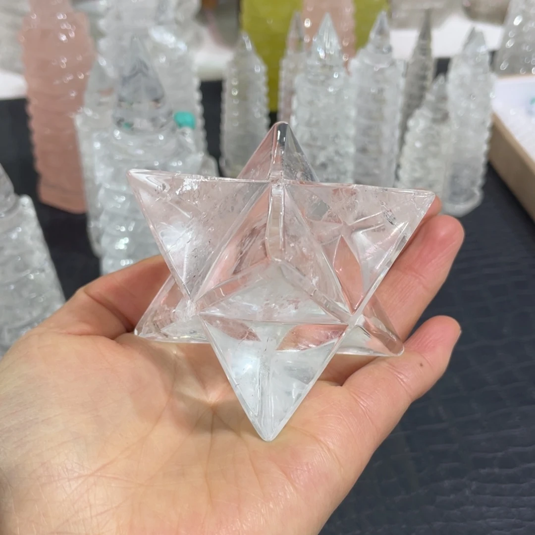 水晶梅尔卡巴星未镶嵌