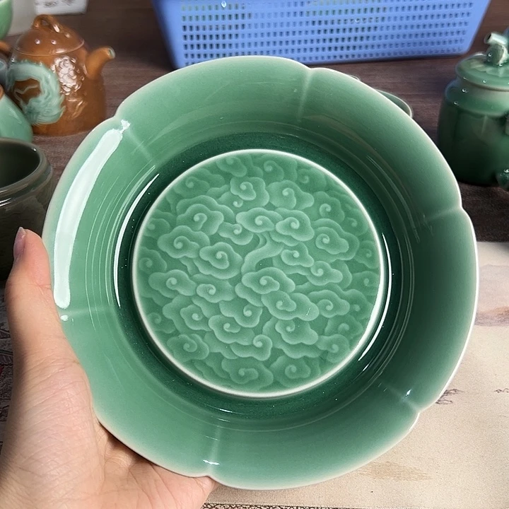 小米茶器龙泉青瓷