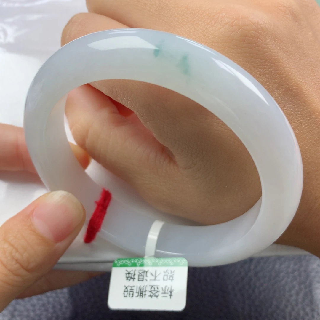 未镶嵌手镯翡翠缅甸天然翡翠A货59.6正