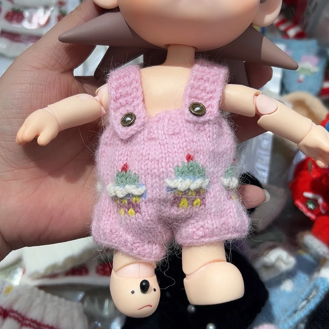 加长版背带裤新款针织