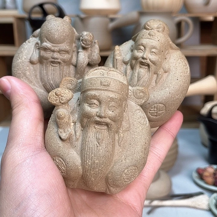 壶老段烧陶瓷茶器！