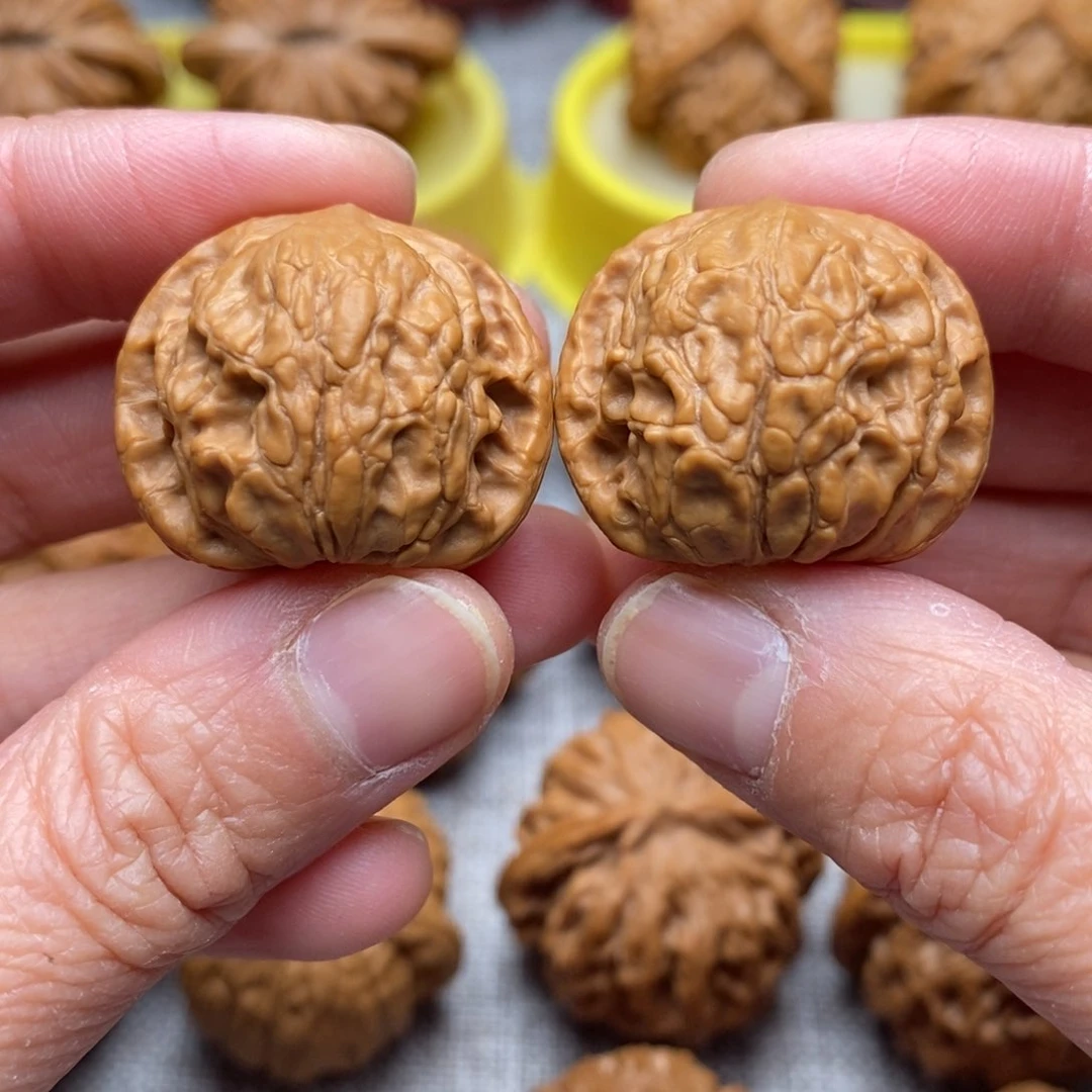 文玩核桃把件全品小金豆28尺