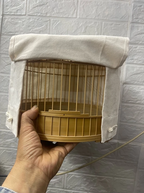 棉布盘扣掀帘笼衣