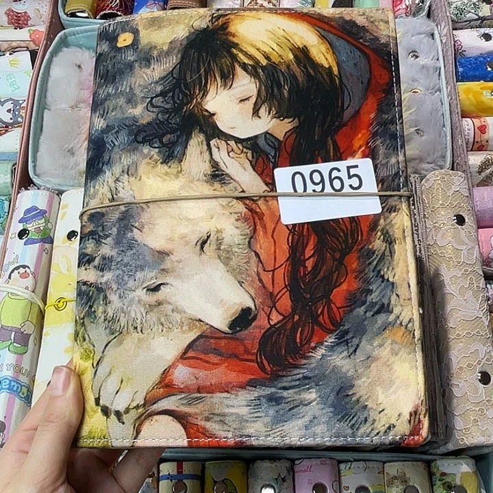 织绣A5活页不加纸0965