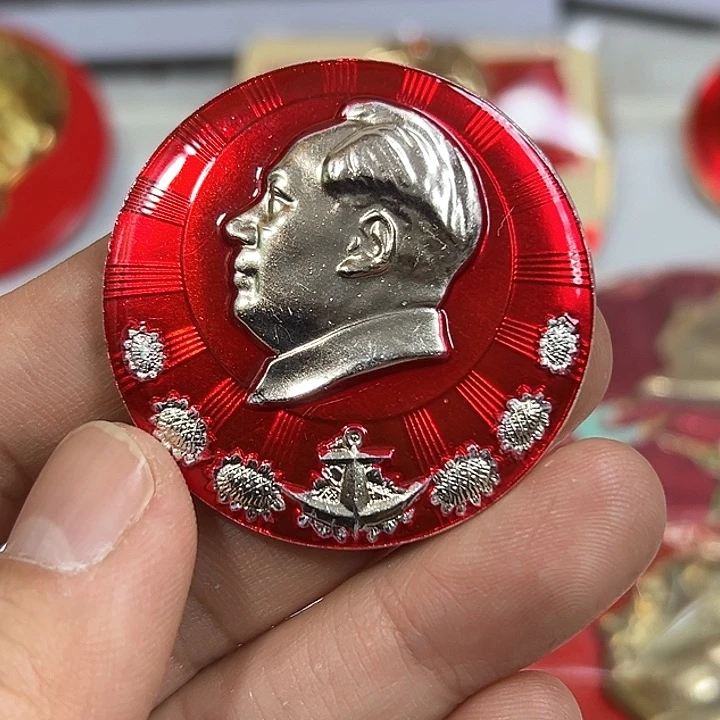 其他普通金属湖**影纪念章一个