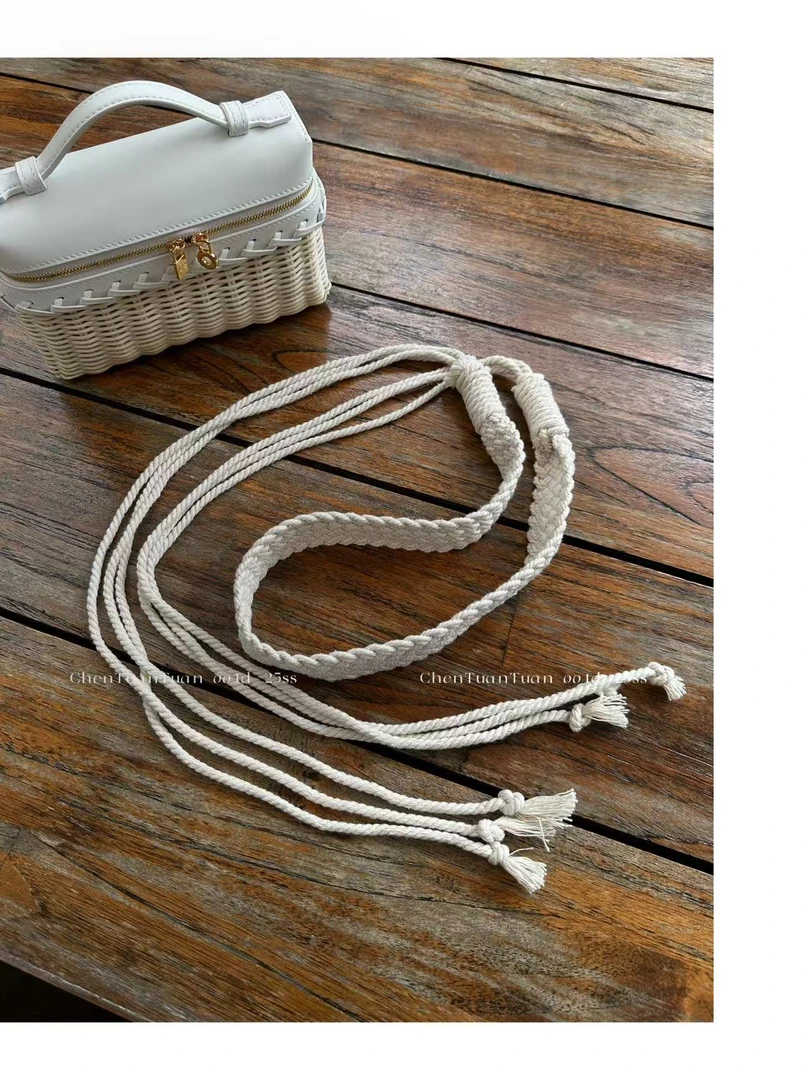 TUANTUAN 名族风手工编织款复古个性腰带装饰裤带8060