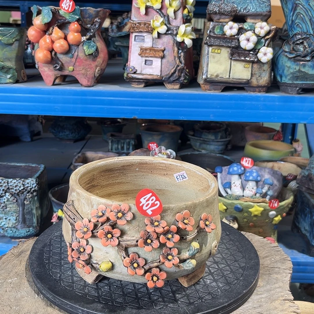 福利482 号陶然花器手工花盆