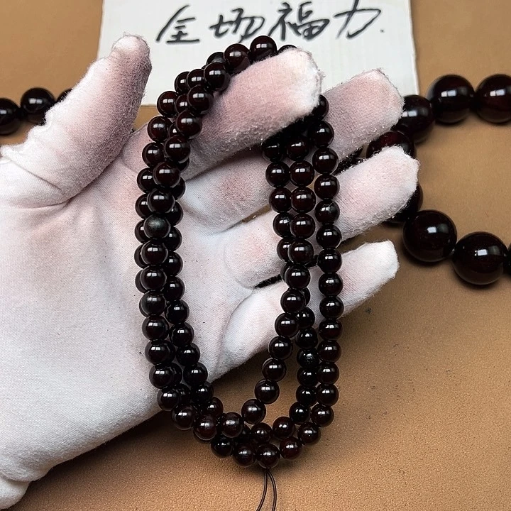 小叶紫檀手串/手链0.8*108
