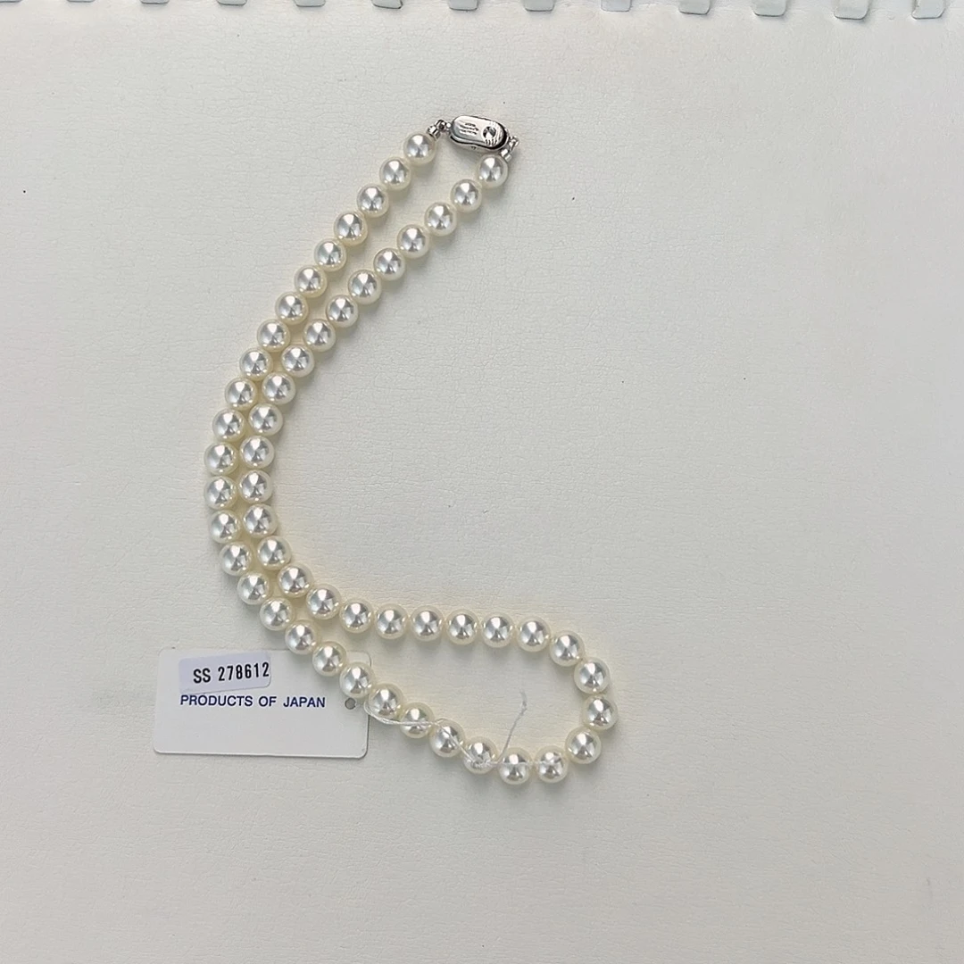 海水珍珠银S925镶嵌颈饰小*ss278612