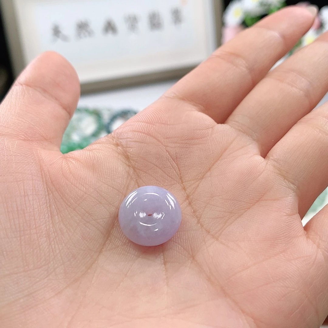 x***f翡翠未镶嵌手链面包扣