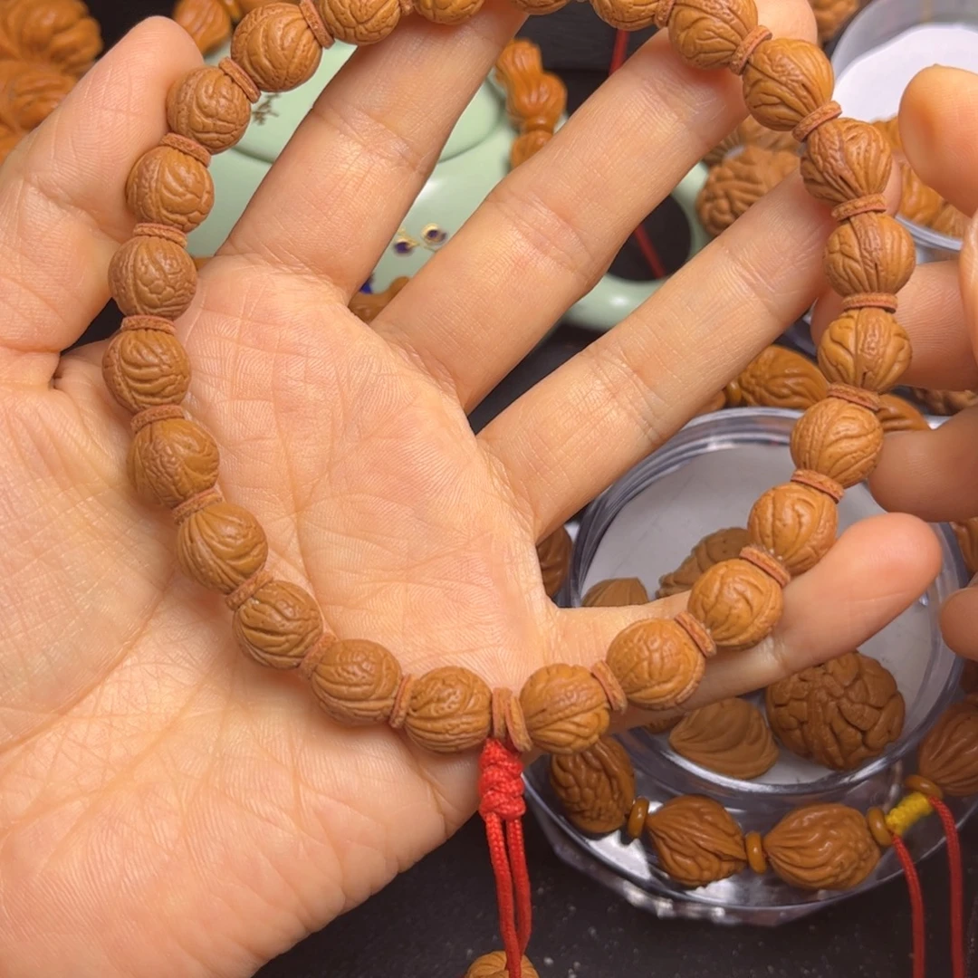 简***z桃核吊坠龙纹桃核手串