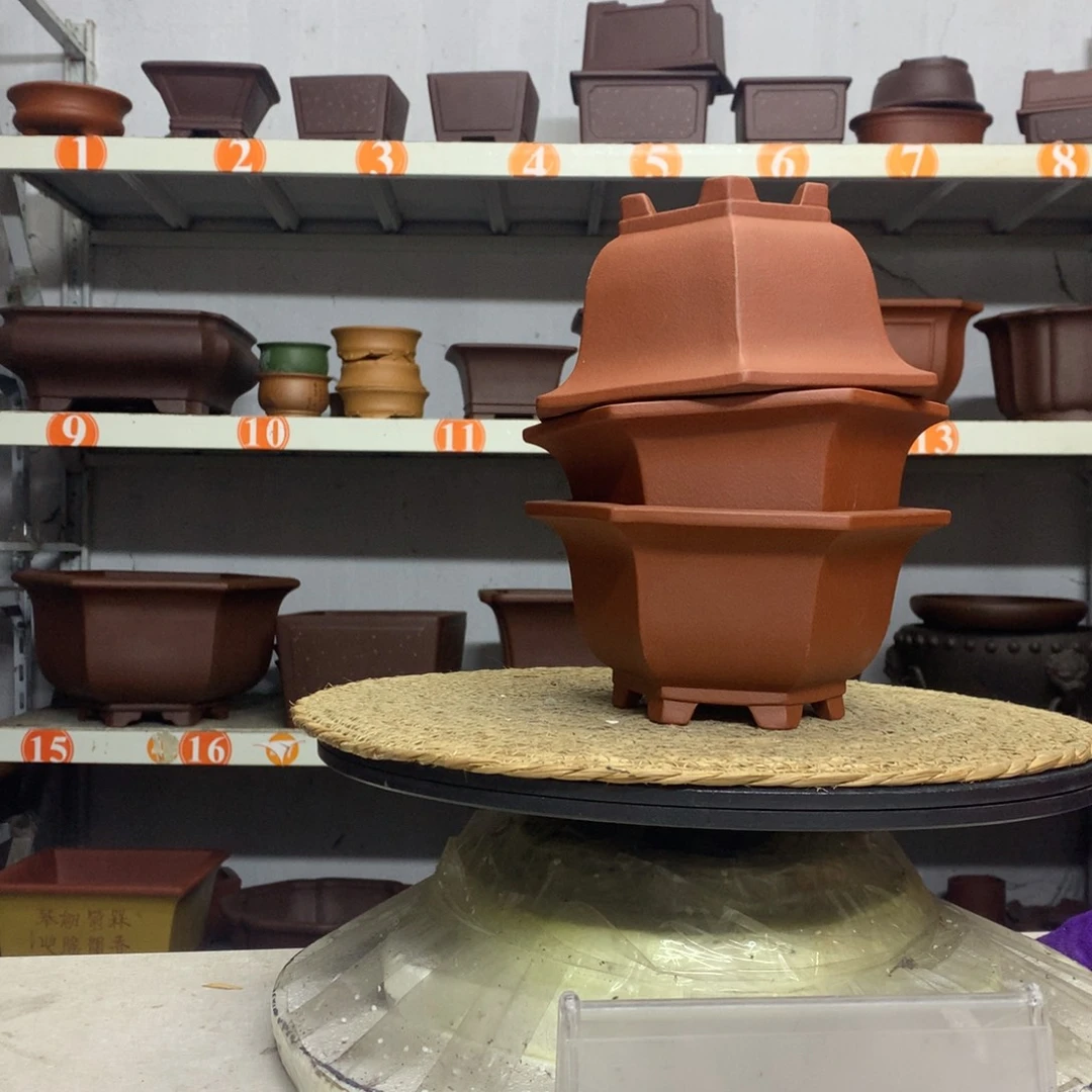 紫砂花盆宜兴紫砂花盆包邮