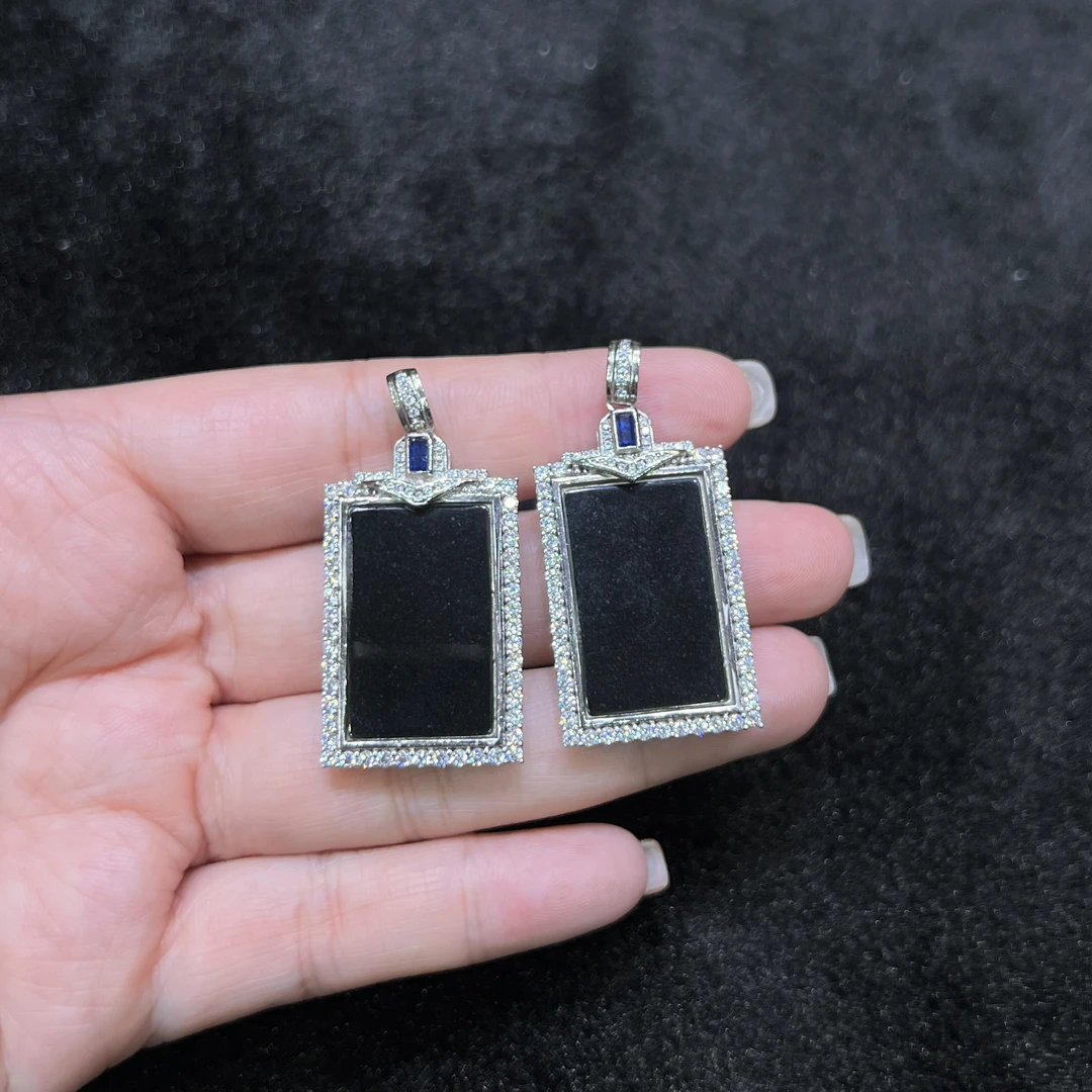 【红旭玉麟】天然翡翠A货墨翠无事牌吊坠 多样性发一件