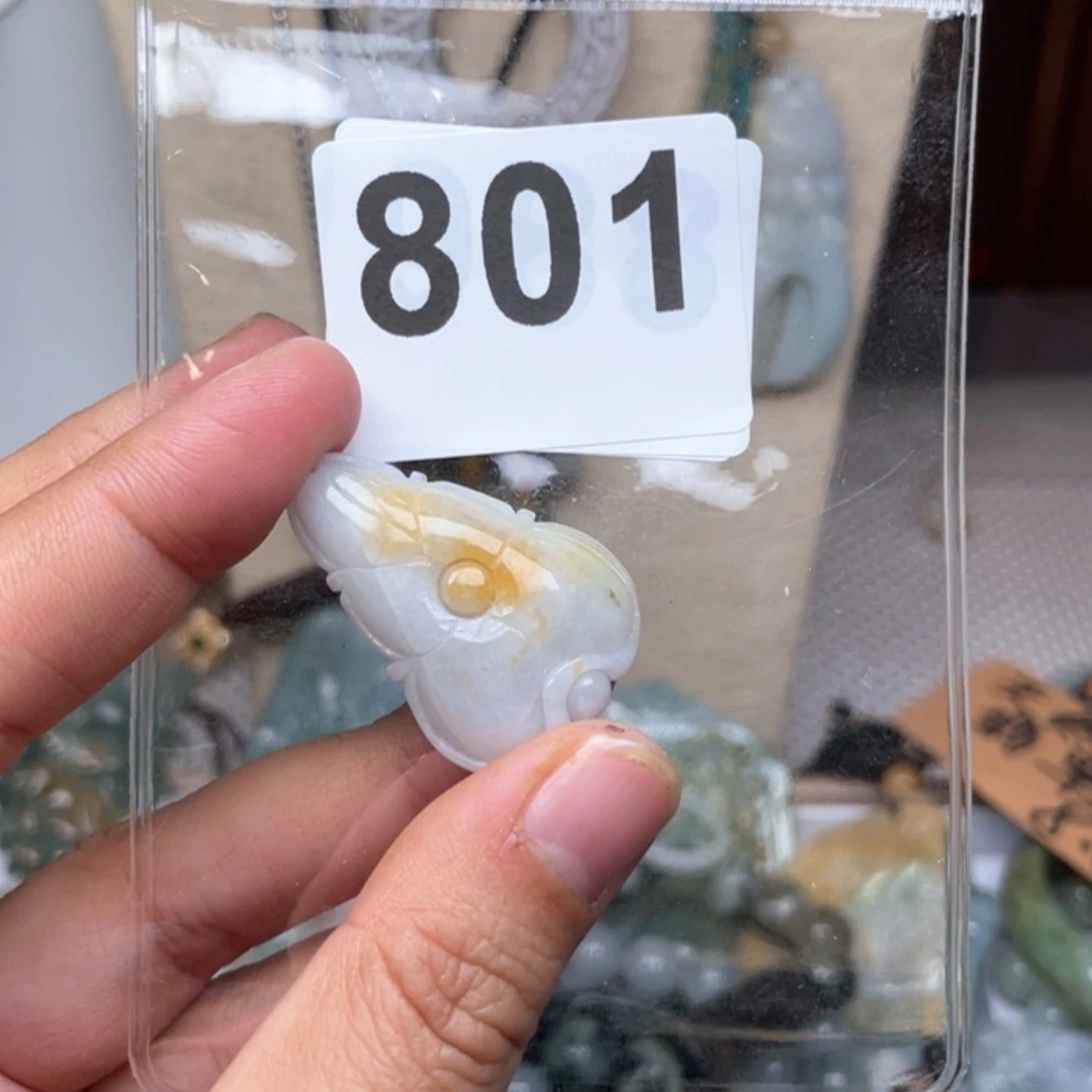 【闪购商品】翡翠颈饰未镶嵌紫**主翡翠