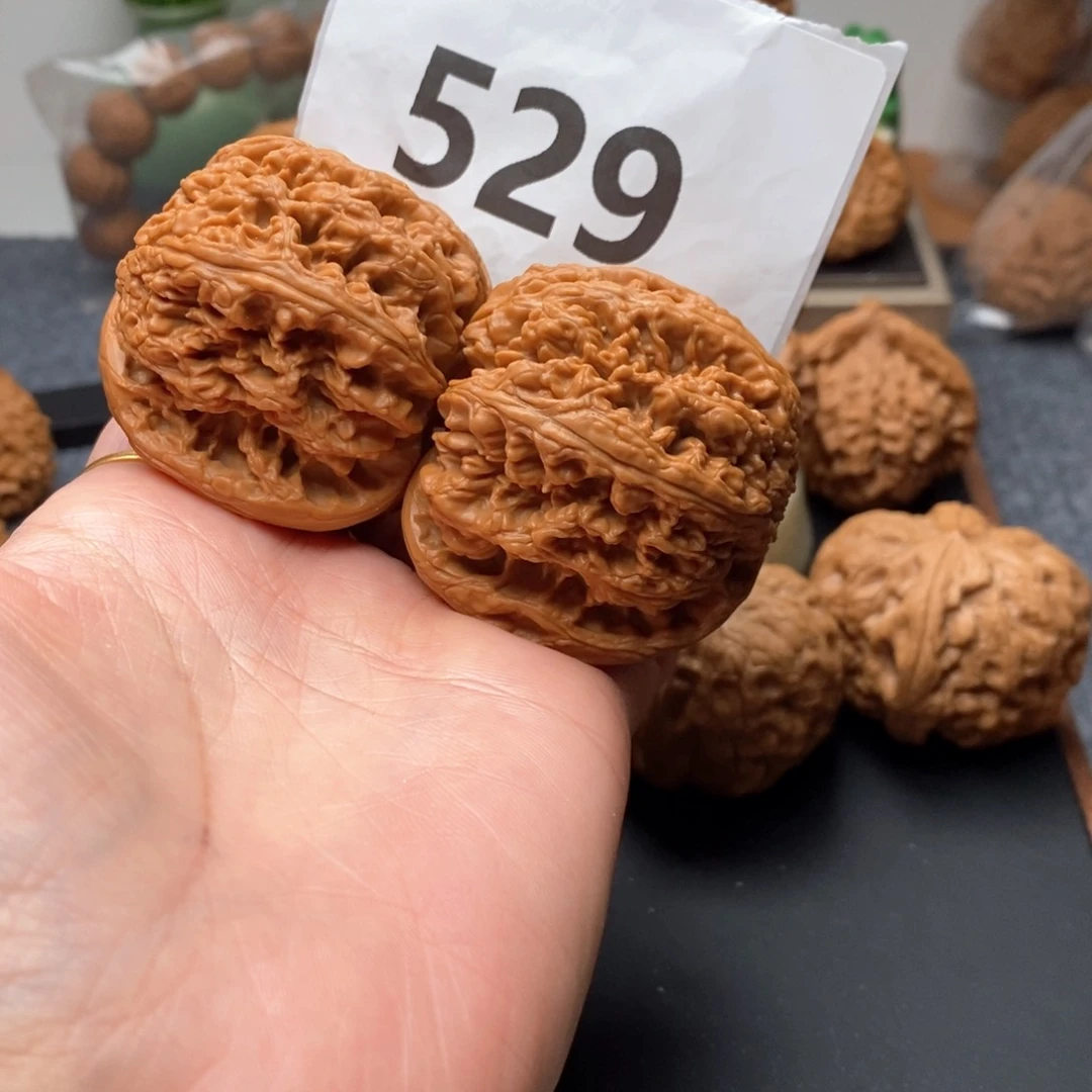 文玩核桃吊坠尕****眼48粗筋529