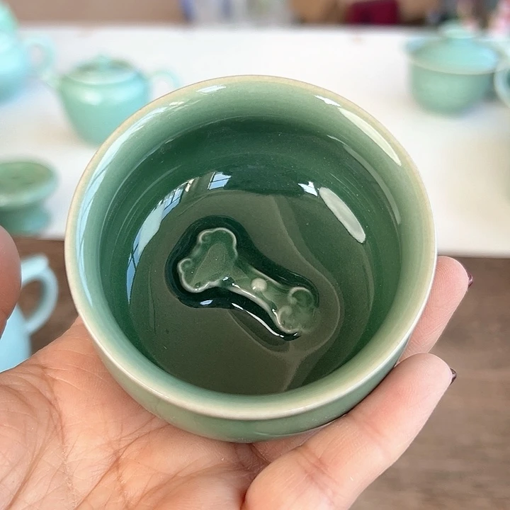 小米茶器龙泉青瓷