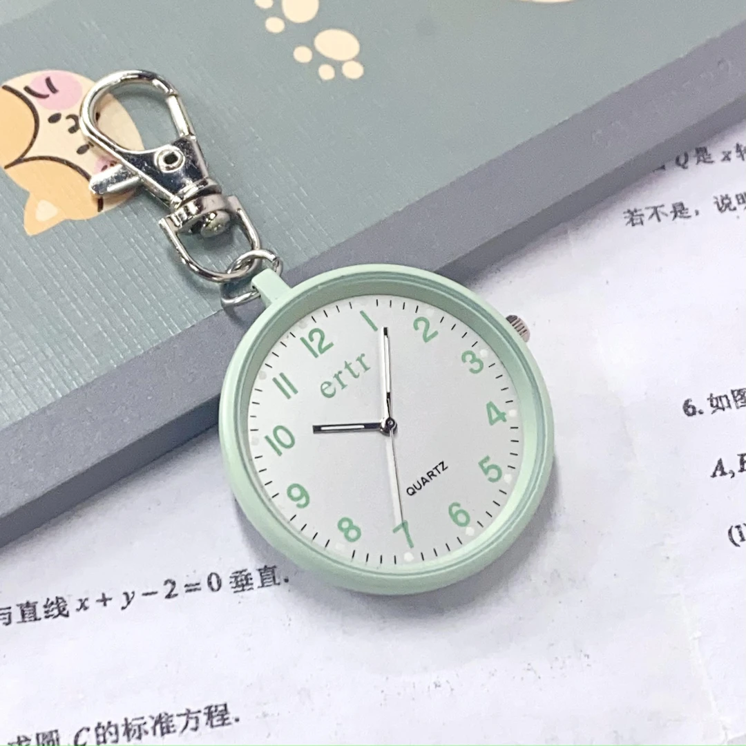 2025新款护士表学生考试中考高考医用护士挂表夜光怀表男款胸表