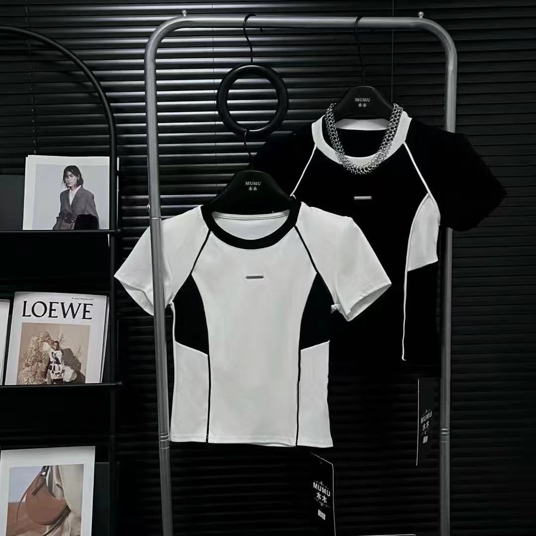 2025短袖新款网红打底显瘦休闲修身韩版打底衣