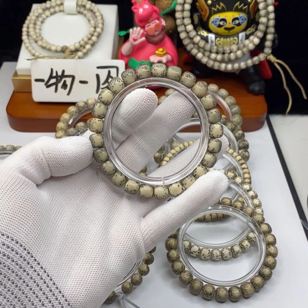 手串星月菩提卡9绿背河豚小细星