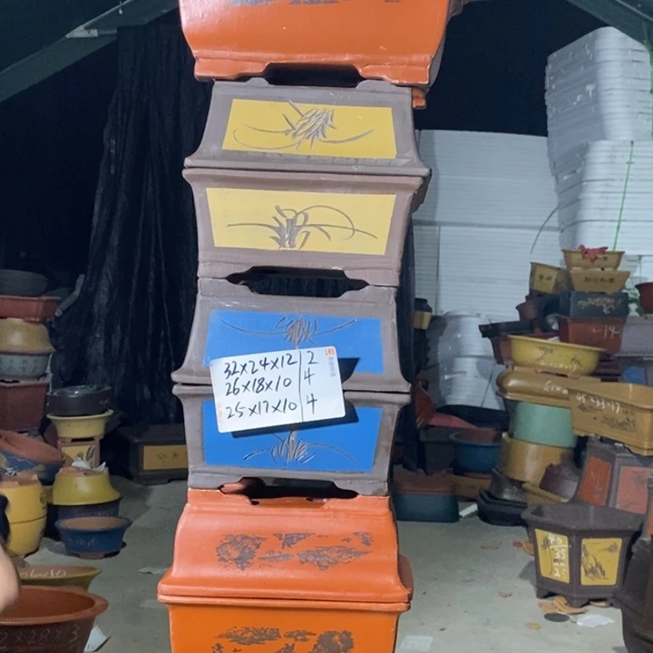 紫砂花盆紫砂紫砂