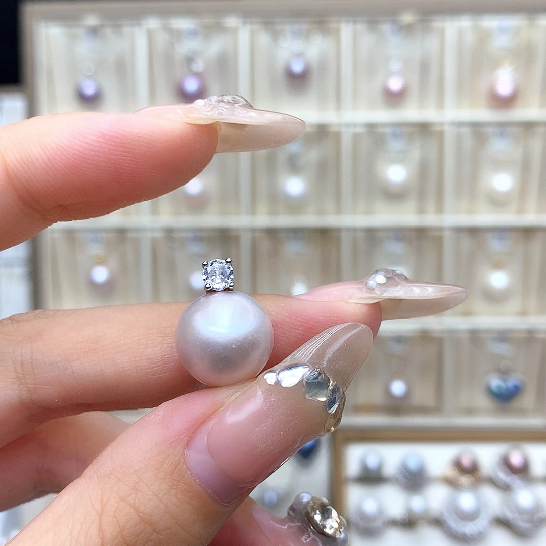 淡水珍珠合金吊坠(赠链)